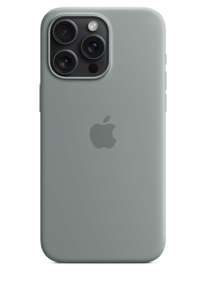 ميدا جراب سيليكون لموبايل ايفون 16 برو ماكس- 6.9 انش حماية كامل الجسم بملمس ناعم حريري غطاء مضاد للصدمات - Image 1